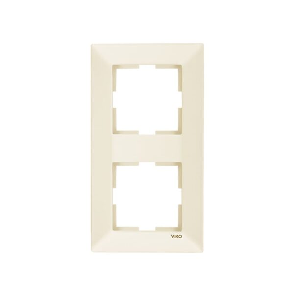 Рамка 2-я вертикальная Viko Meridian Крем 90979032-WH