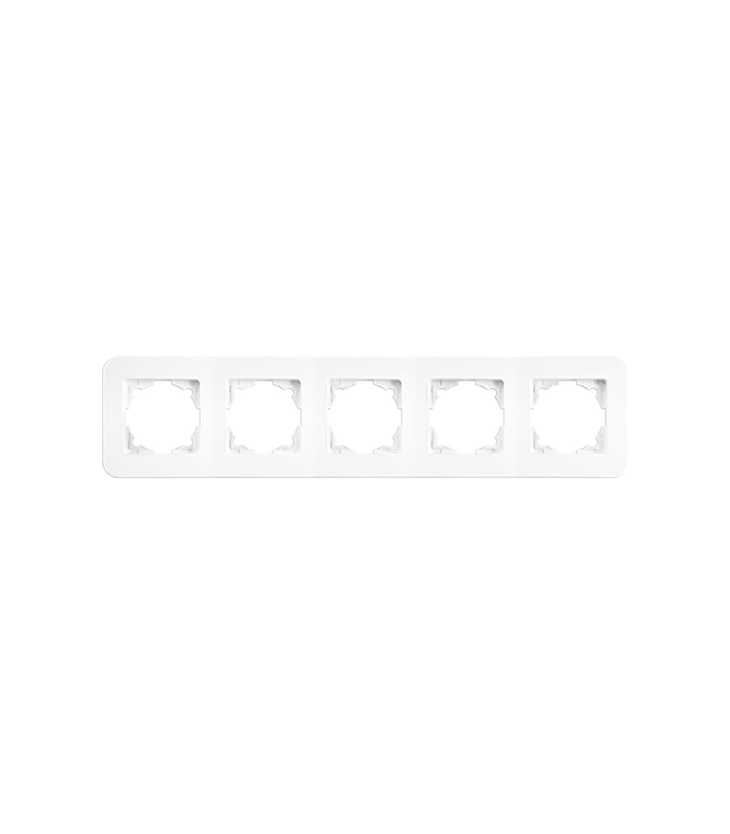 ramka-5-ya-gorizontalnaya-viko-rollina-belyy-90480055-1 Рамка 5-я горизонтальная Viko Rollina Белый 90480055 — изображение 1