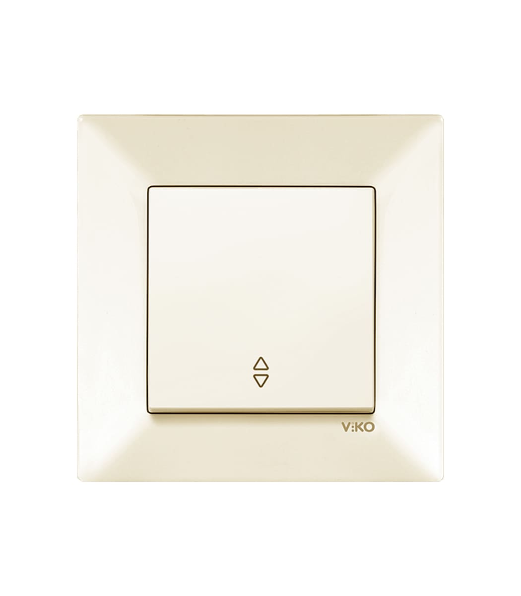 vyklyuchatel-odinarnyy-prohodnoy-viko-meridian-krem-90970204-wh-1 Выключатель одинарный проходной Viko Meridian Крем 90970204-WH — изображение 1
