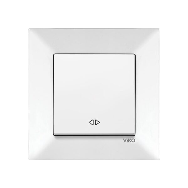 Выключатель реверсивный Viko Meridian Белый 90970031-WH