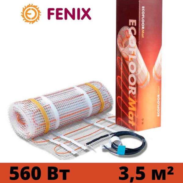 Нагревательный мат Fenix LDTS 160/3,5м²