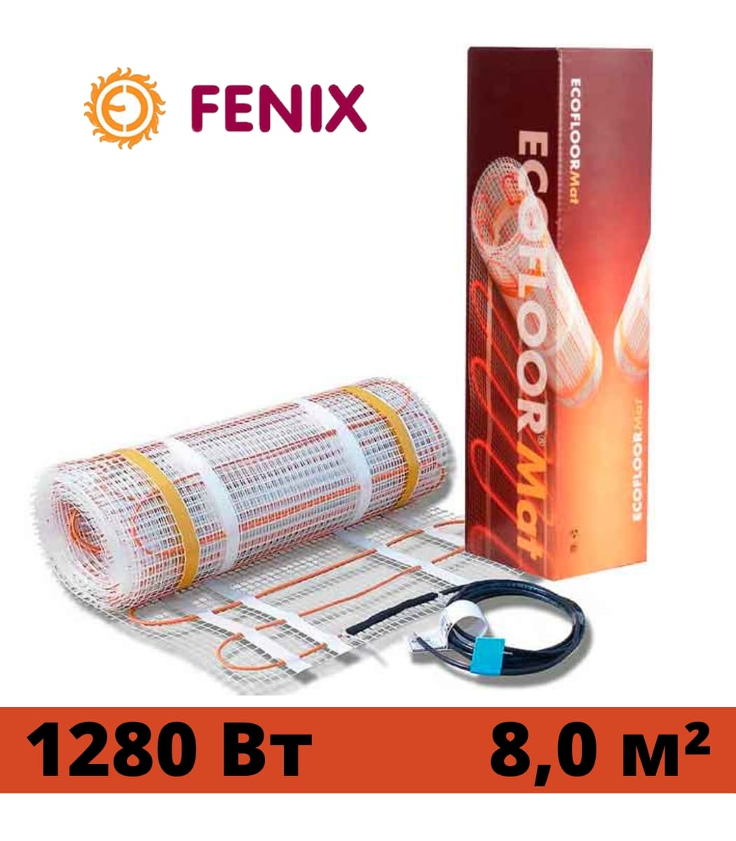 nagrevatelnyy-mat-fenix-ldts-16080m² Нагревательный мат Fenix LDTS 160/8,0м² — изображение 1