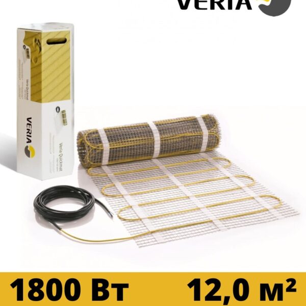 Нагревательный мат VERIA Quickmat 150 12м²