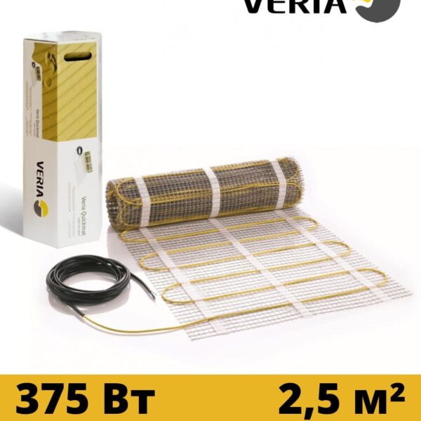 Нагревательный мат VERIA Quickmat 150 2,5м²