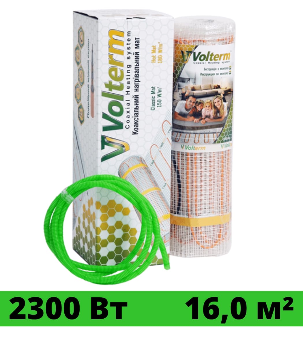 nagrevatelnyy-mat-veria-quickmat-150-35m²-20 Нагревательный мат Volterm Classic Mat 2300Вт 16,0 м² — изображение 1