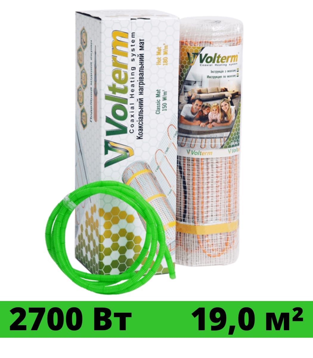 nagrevatelnyy-mat-veria-quickmat-150-35m²-21 Нагревательный мат Volterm Classic Mat 2700Вт 19,0 м² — изображение 1