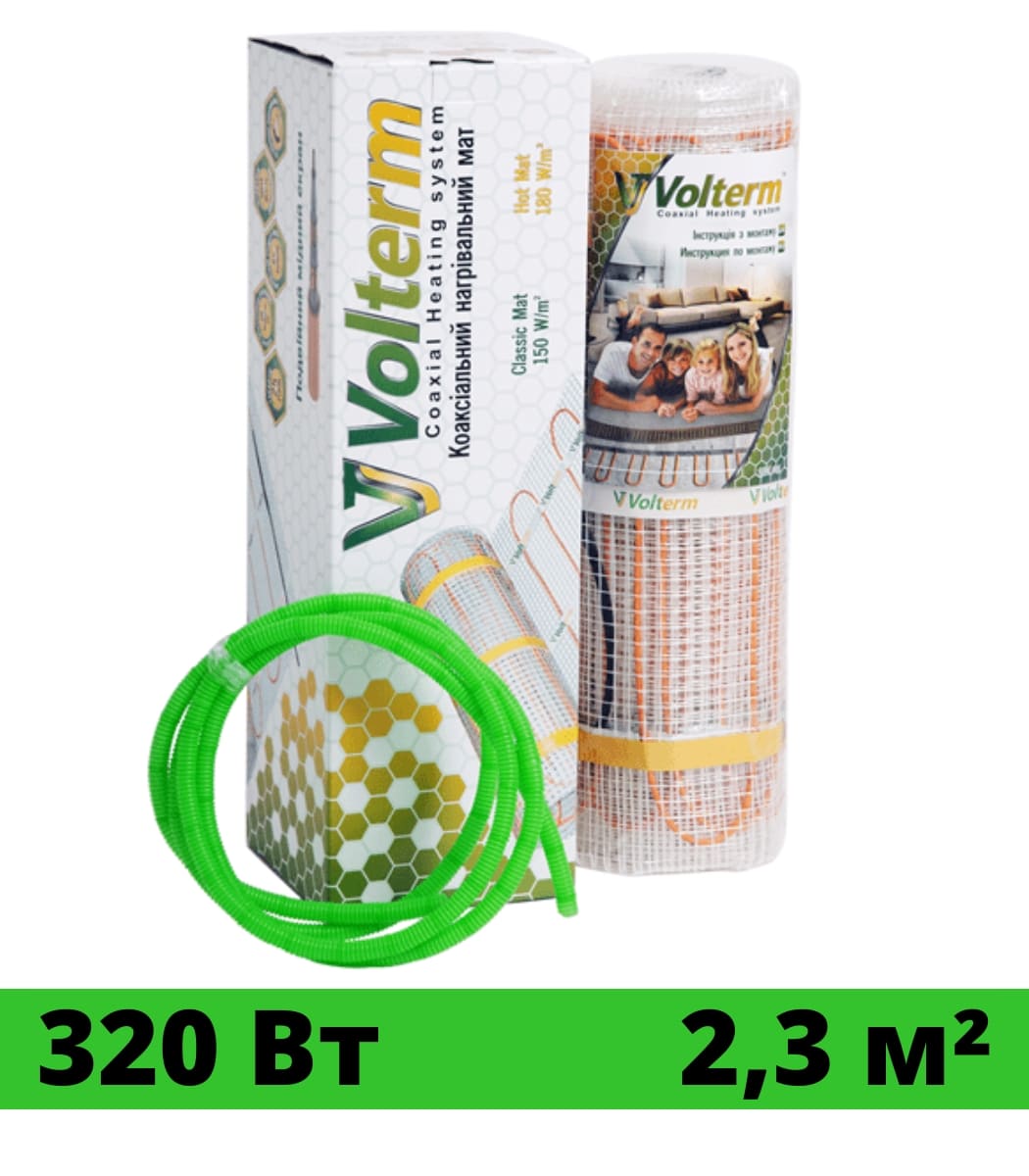 nagrevatelnyy-mat-veria-quickmat-150-35m²-5 Нагревательный мат Volterm Classic Mat 320Вт 2,3 м² — изображение 1