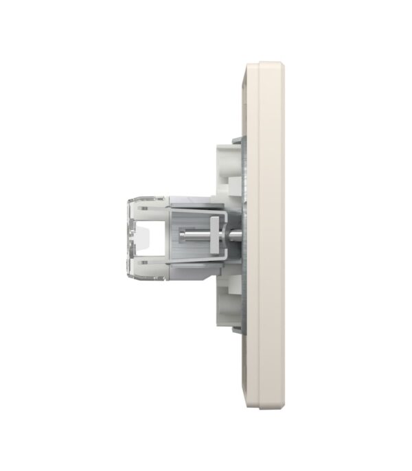 Розетка компьютерная 2-я, RJ45, кат.5е, UTP, Кремовая, Asfora EPH4400123 — изображение 9