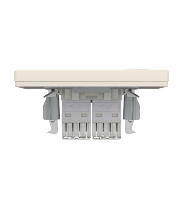 Розетка компьютерная 2-я, RJ45, кат.5е, UTP, Кремовая, Asfora EPH4400123 — изображение 6
