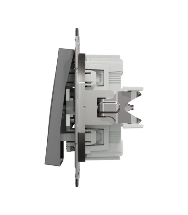 Выключатель кнопочный 1кл Schneider Electric Asfora Антрацит EPH0700171 — изображение 6