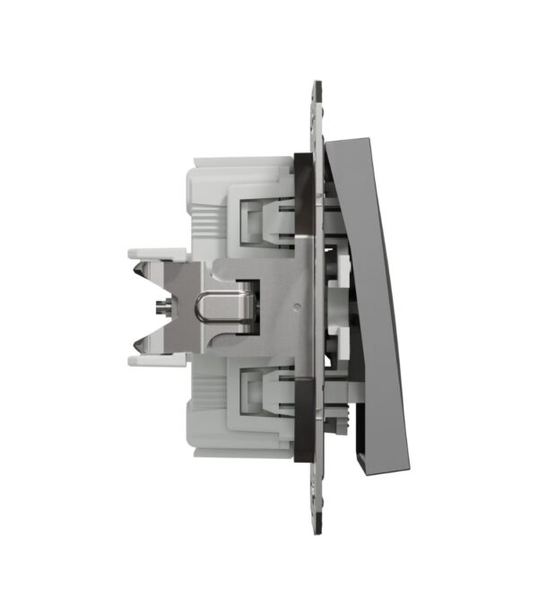 Выключатель кнопочный 1кл Schneider Electric Asfora Антрацит EPH0700171 — изображение 7
