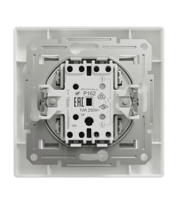 Выключатель кнопочный Schneider Electric Asfora Белый EPH0700121 — изображение 9
